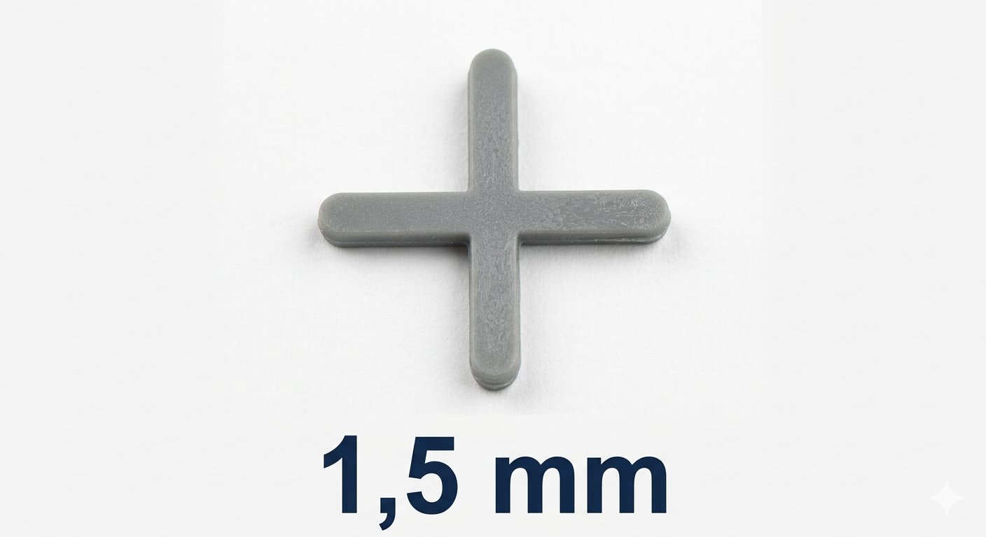 ESPACADOR CRUZETA PARA PISO 1,5mm