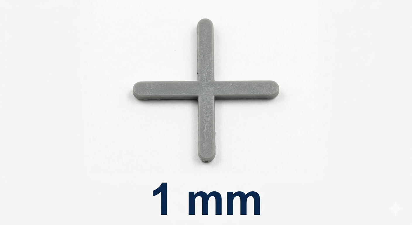 ESPACADOR CRUZETA PARA PISO 1mm