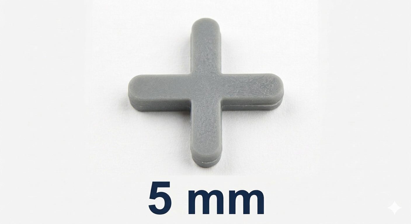 ESPACADOR CRUZETA PARA PISO 5mm