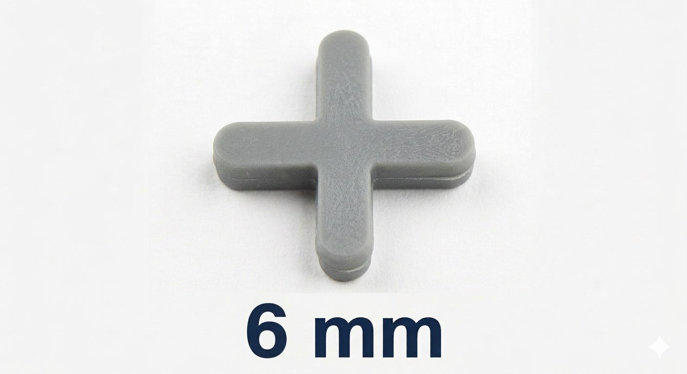 ESPACADOR CRUZETA PARA PISO 6mm