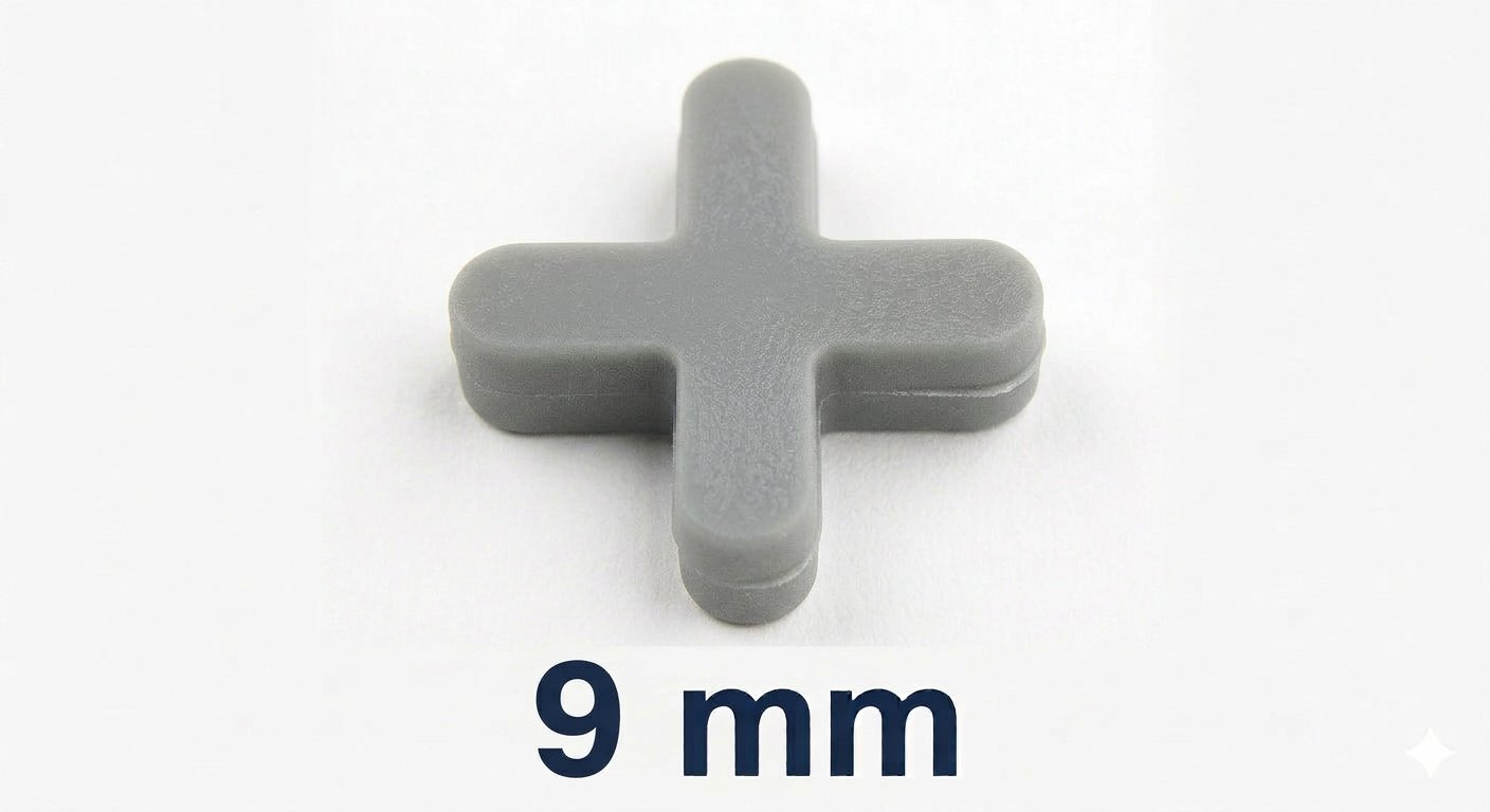 ESPACADOR CRUZETA PARA PISO 9mm