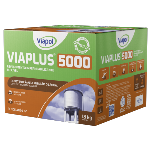 IMPERMEABILIZANTE VIAPLUS 5000 18KG VIAPOL