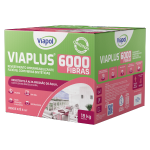 IMPERMEABILIZANTE VIAPLUS 6000 18KG VIAPOL