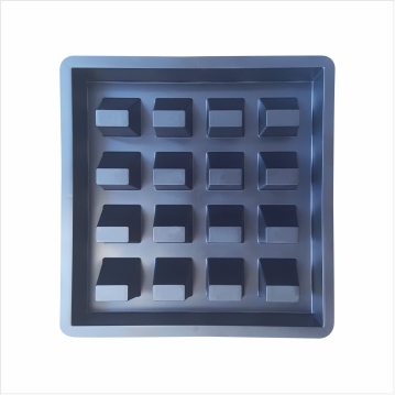 Nº145 - Elemento Vazado Anti-chuva 16 furos 39x39x7