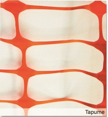 TELA TAPUME POLIETILENO 1,20X50 - LARANJA foto 2