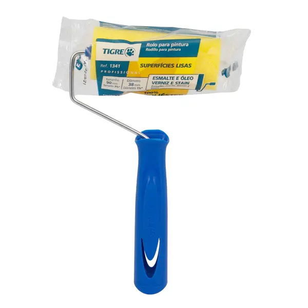 ROLO DE ESPUMA PARA PINTURA 15CM TIGRE
